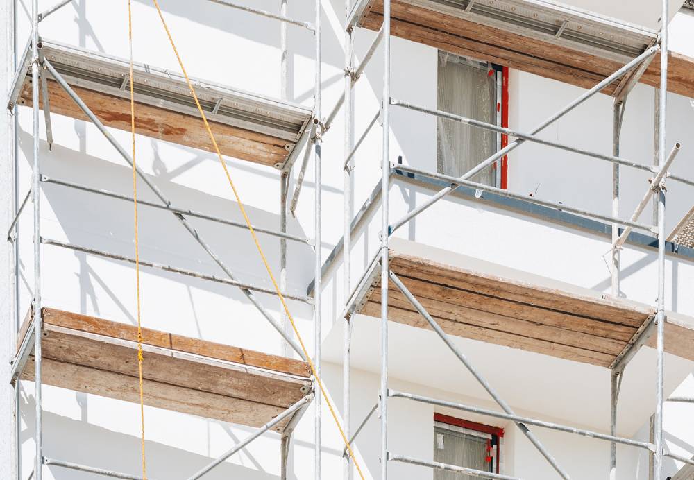 Échafaudages modulaires à Milmort